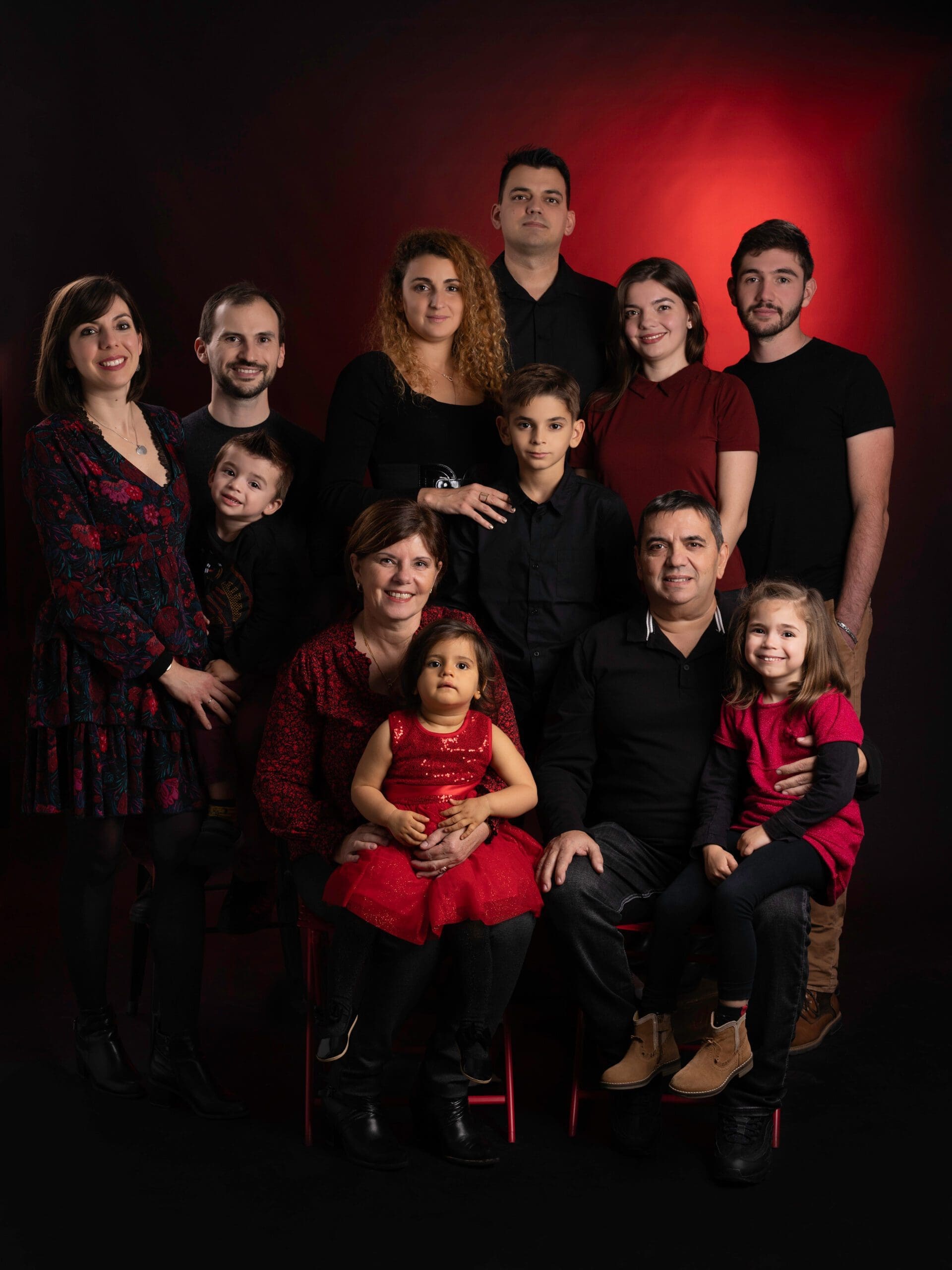 Portrait de groupe famille